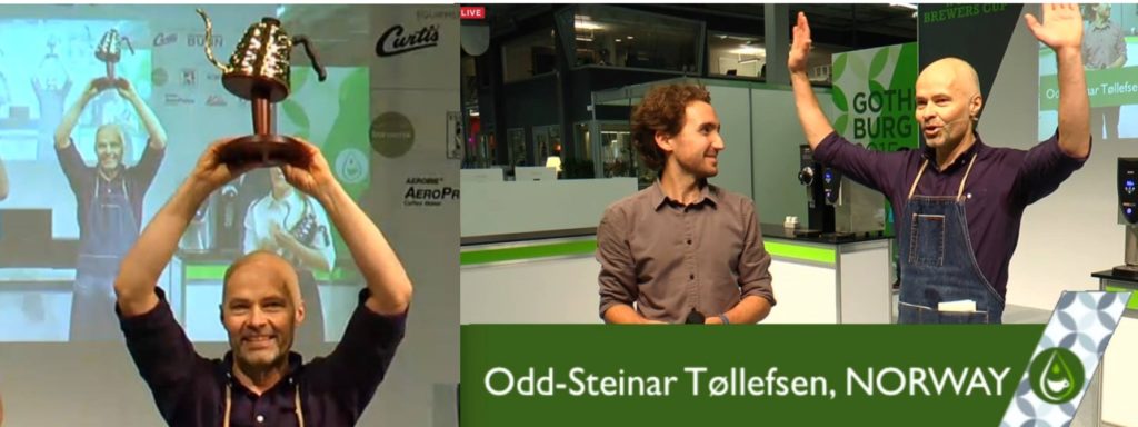 Odd-Steinar Tøllefsen verdensmester 2015 (Bilde: SCAE)